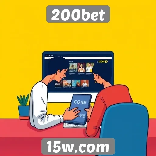 Análise da interface do usuário no site 200bet